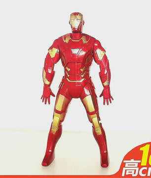5-delige Actiehelden Figuren Set - Spiderman, Iron Man, Hulk, Captain America & Ultraman