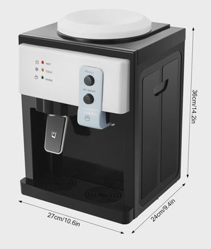 Desktop Water Dispenser met Warm en Koud Water - 500W/75W