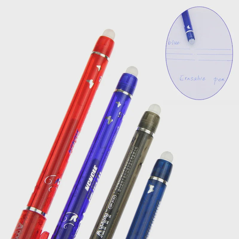 Set Uitwisbare Gelpennen met 55 Navullingen - 0.5mm - Kantoor & School