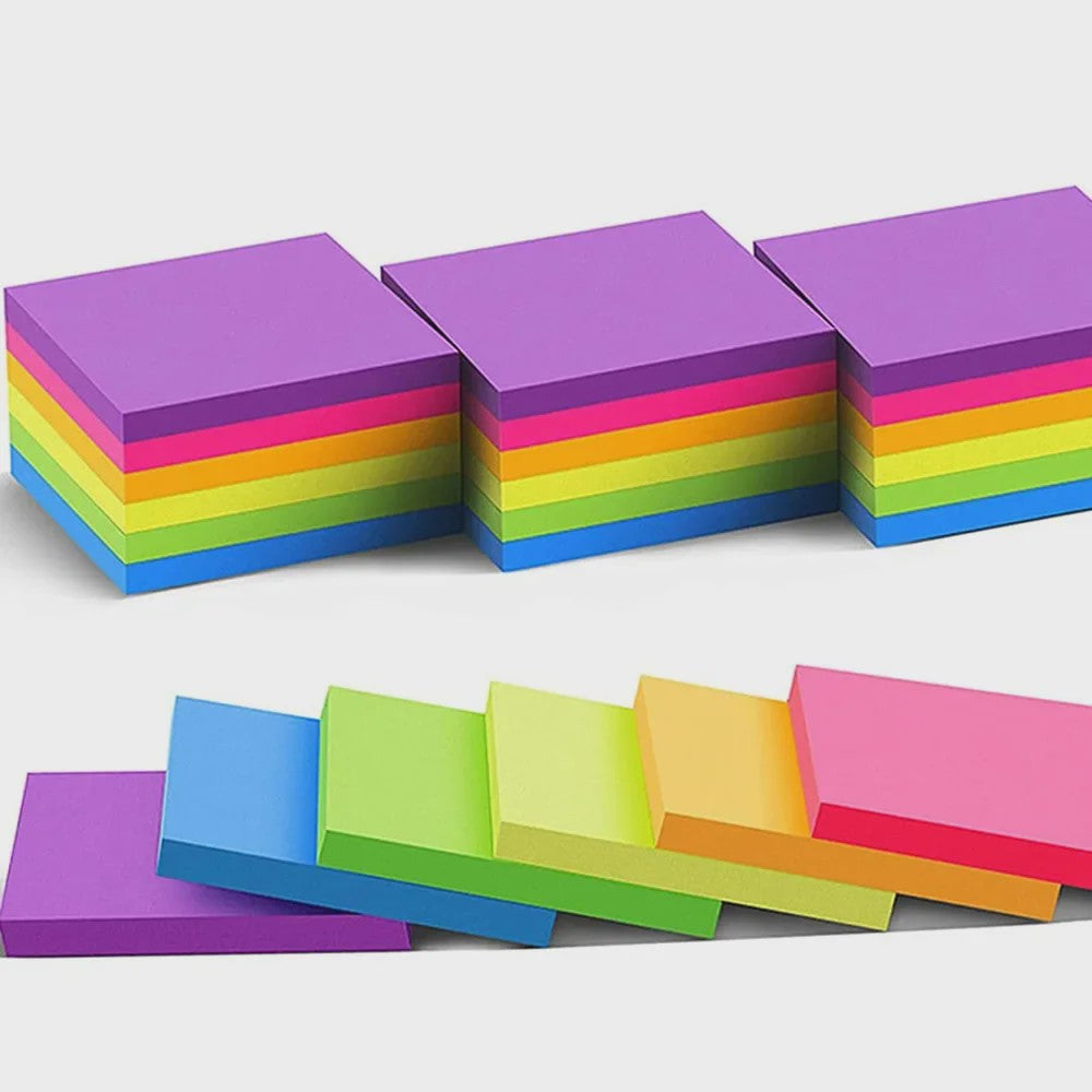 Kawaii Index Sticky Notes - Kleurrijke Notitieblokjes voor Organisatie en Creativiteit