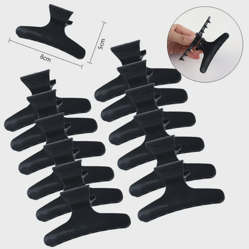 Professionele Haarclips Vlinder Model - Set van 10 Stuks voor Styling en Sectie