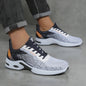 Heren Ademende Hardloopschoenen met Gebreid Mesh - Comfortabele Casual Schoenen voor Dagelijks Gebruik