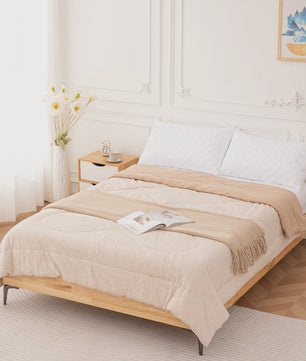 Massief Grenen Houten Bed 140x200cm met Lattenbodem en Opbergruimte - Moderne Stijl