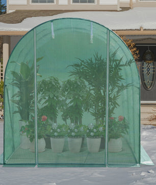WOLTU Tunnelkas 300x200x200cm - Winterharde Polytunnel voor Groenten, Fruit & Bloemen