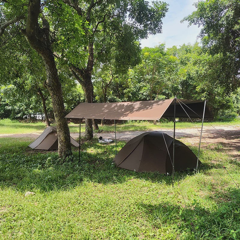 Aricxi Black Coating Tarp - Waterdicht Kampeer Tarp 3x3m & 4x4m