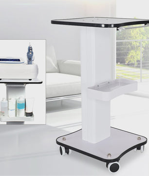 Professionele 3-Laags Beauty Trolley op Wielen - Mobiele Salonkar voor Schoonheidsspecialisten