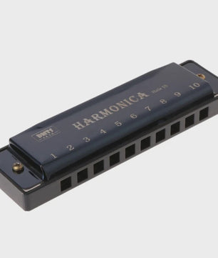 Diatonische Mondharmonica in C - 10 Gaten - Ideaal voor Beginners & Kinderen - Inclusief Hoesje