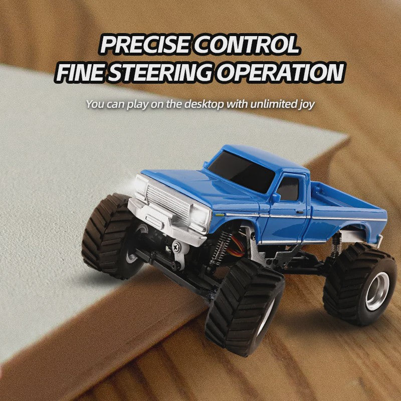 1:36 RC Crawler Off-Road Auto 4WD Elektrisch Afstandsbediening Voertuig met LED Verlichting - RTR