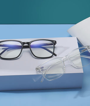 VIVIBEE Klassieke Blauw Licht Blokkerende Bril voor Heren - TR90 Frame, Anti-Ray, Computer & Gaming