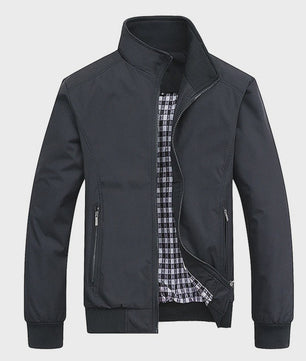 Herfst Lente Heren Bomberjack Casual Baseball Jacket - Stijlvol & Comfortabel