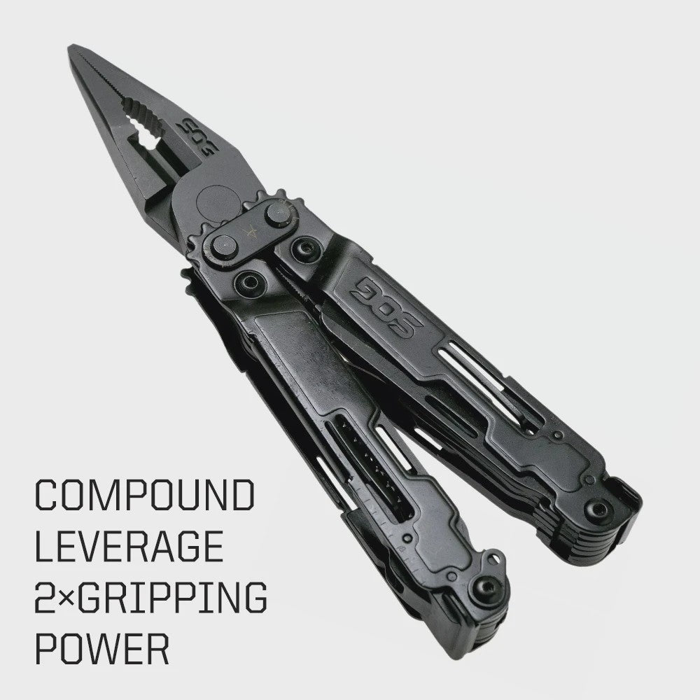 SOG PowerAccess Deluxe 21-in-1 Professioneel Multitool met Schede