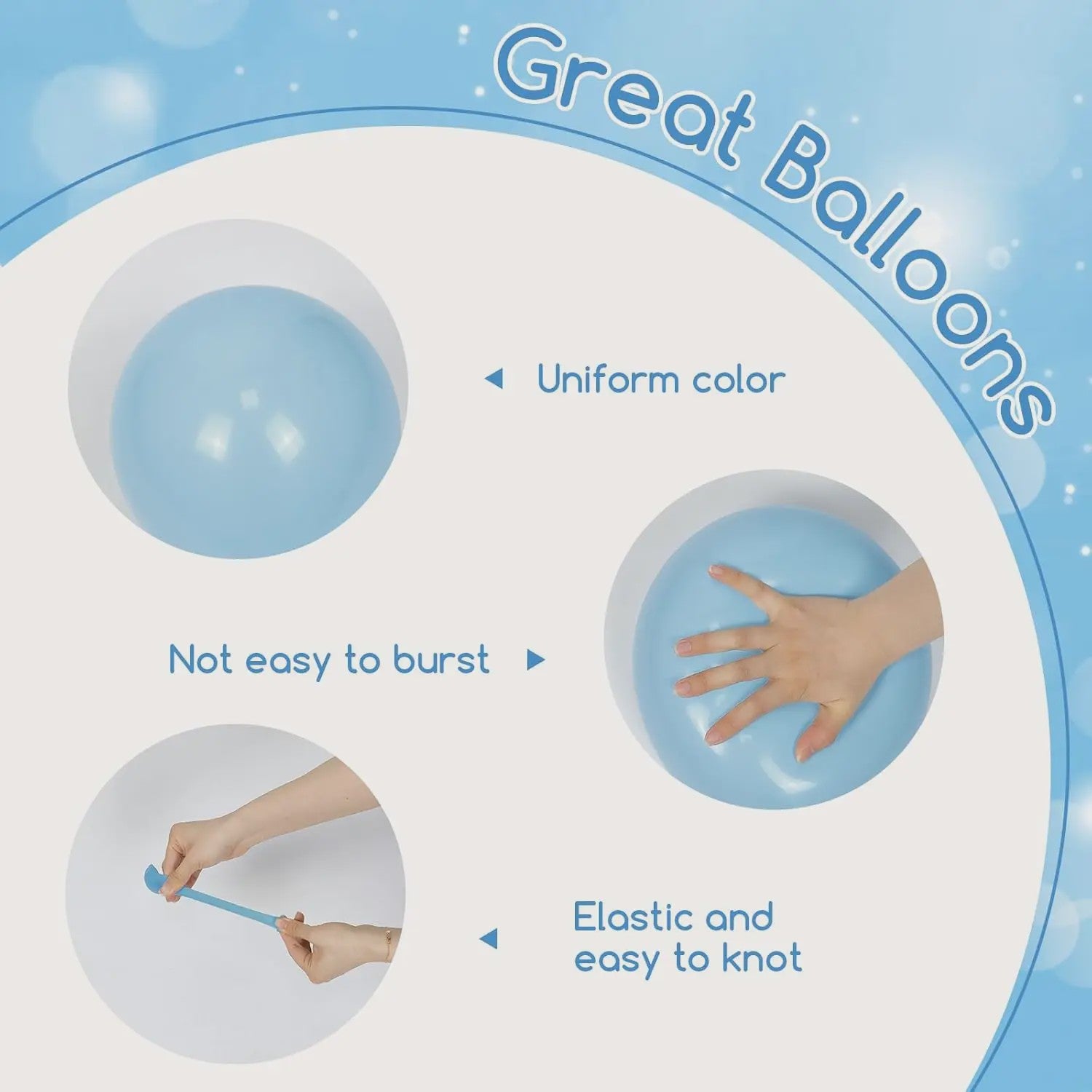 40x 12 inch Latex Ballonnen Set - Sneeuwvlok, Paars & Blauw - Feestdecoratie