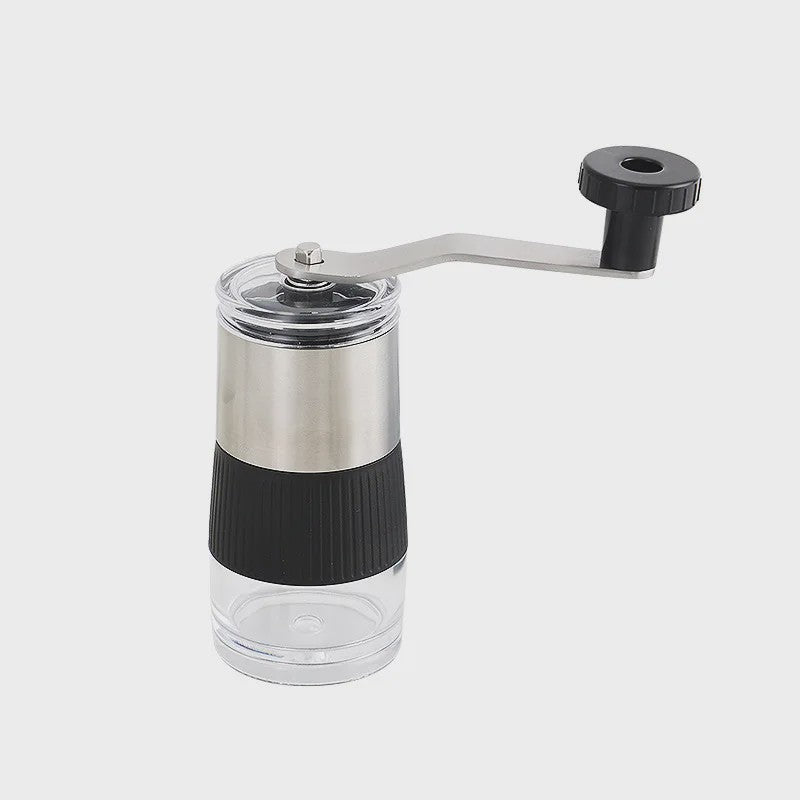 Handmatige Koffiemolen RVS met Keramische Kern - Compact & Visueel