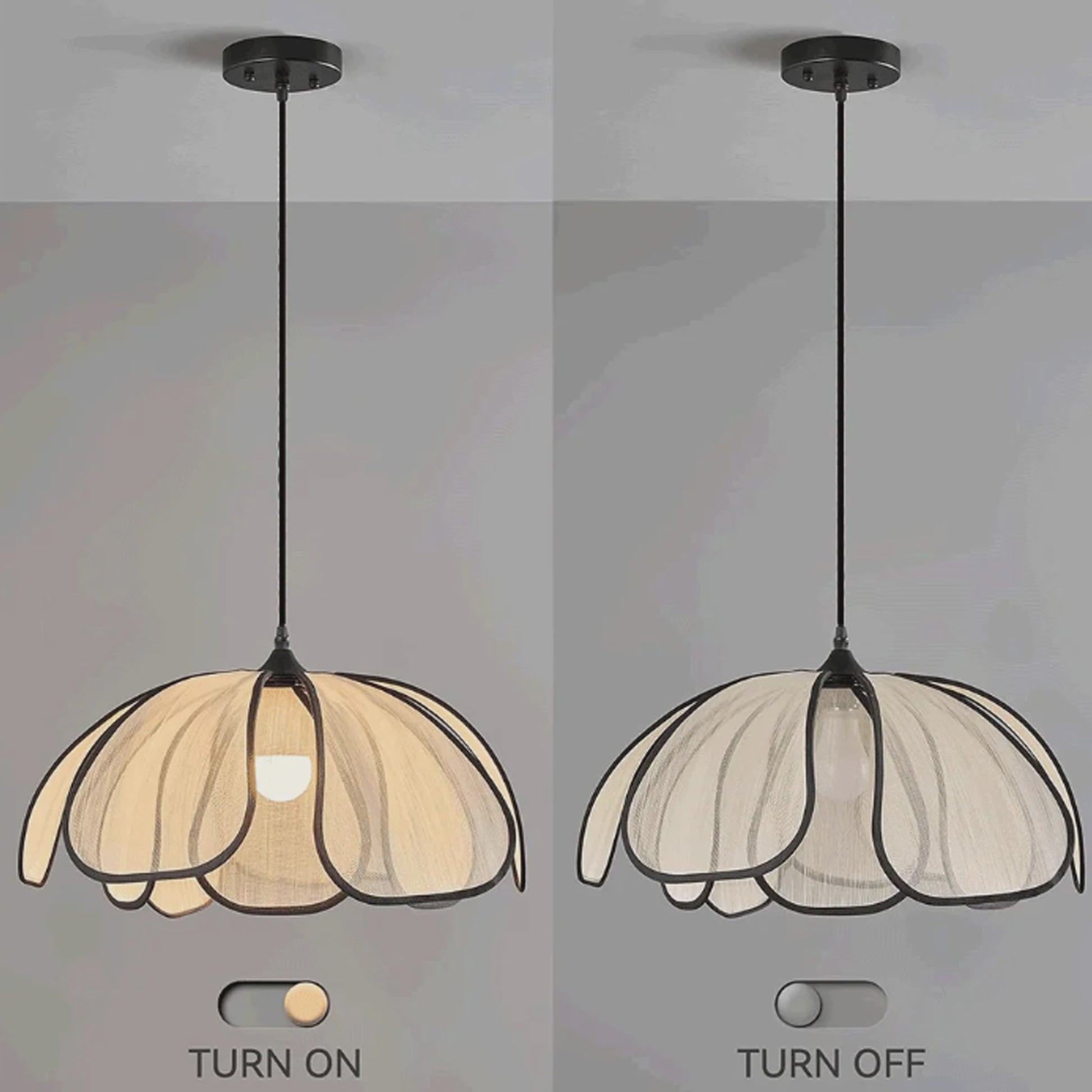 Moderne Petal Hanglamp - In Hoogte Verstelbaar - Sfeervolle Verlichting voor Woonkamer, Eetkamer & Keuken
