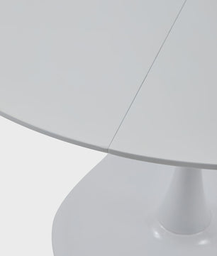 Nordic Ronde Eetkamertafel met 6 Stoelen - Stijlvol en Comfortabel