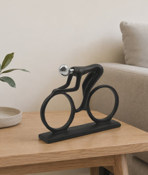 Moderne Wielrenner Beeldje - Decoratief Huisdecoratie & Cadeau