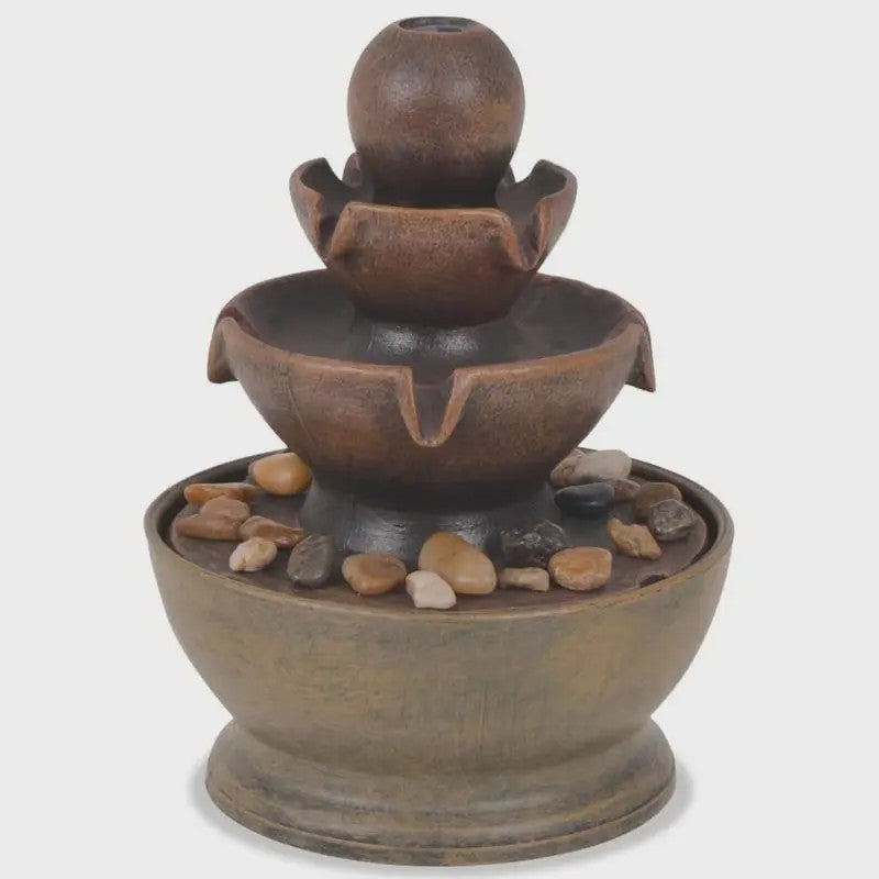 Decoratieve Binnenfontein met Pomp - Polyresin
