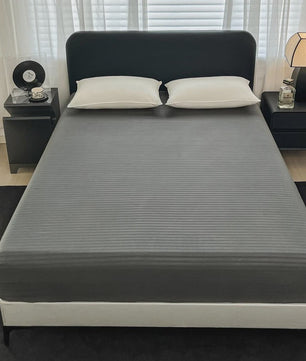 Zachte Hoeslaken met Elastische Band - Effen Kleur - 90-180x200cm