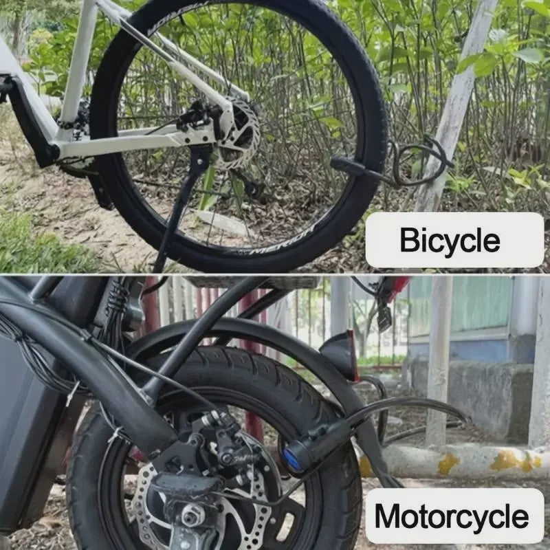 Robuust Kettingslot Motor & Fiets - Maximale Diefstalbeveiliging met 2 Sleutels