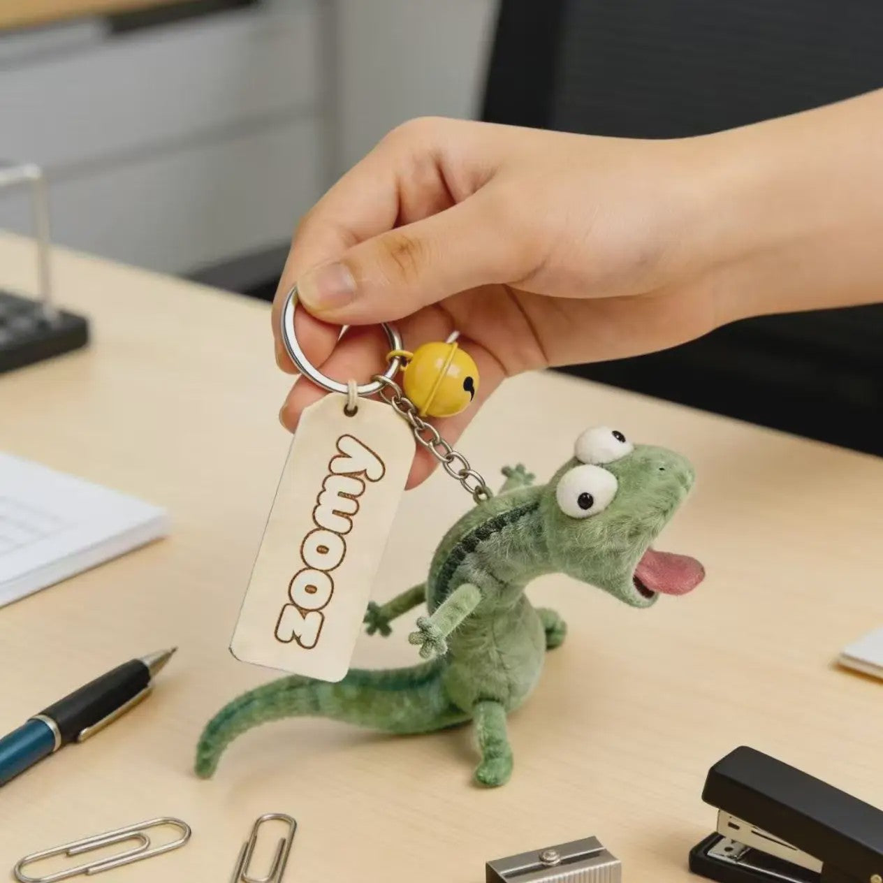 Grappige Mintgroene Hagedis Pluche Speelgoed - Super Schattig Verjaardagscadeau