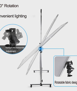 Mobiel Hefbaar Diffusiepaneel met Vlinderframe - 1.5x2m Soft Light Screen voor Fotografie
