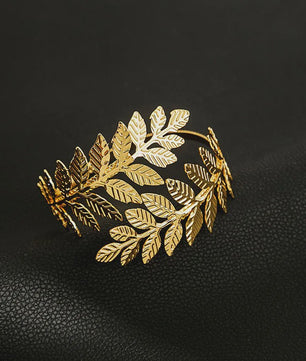 Verstelbare Bladvorm Armband - Romeinse Stijl Arm Sieraden voor Bruiden
