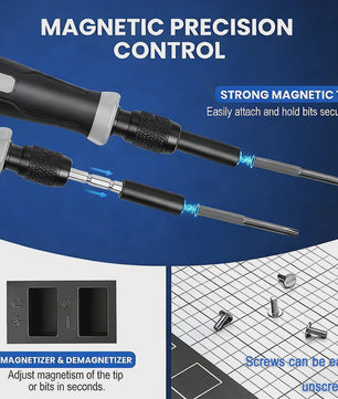 152-delige Precisie Schroevendraaierset met Magnetische Bits en Flexibele Shaft