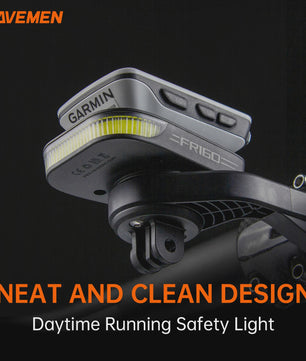 Ravemen FR300/FR160 Fietsverlichting Out-Front - USB Oplaadbaar, Waterdicht IPX6, Compatibel met Garmin/Wahoo