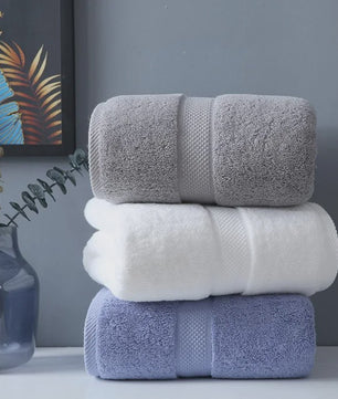 Luxe Katoenen Badhanddoek - Zacht & Absorberend voor Thuis, Hotel & Strand