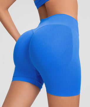 NCLAGEN Seamless Gym Shorts Dames - 4.5 Inch Biker Shorts voor Fitness & Yoga