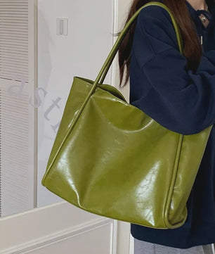 Dames Tote Bag met Textuur - Ruim, Niche Design, Schoudertas voor Dagelijks Gebruik