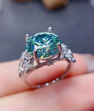 Luxe Damesring met 5 karaat Zirkonia - Geïnspireerd op Filmsterren