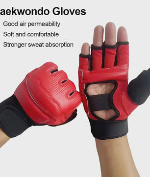 Half Finger Bokshandschoenen PU Leer - MMA, Kickboksen, Karate, Muay Thai Training