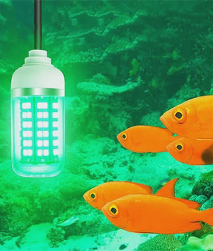 Waterdichte LED Visserslamp Onderwater - 12V AC/DC - Trekt Vis, Garnalen, Inktvis aan