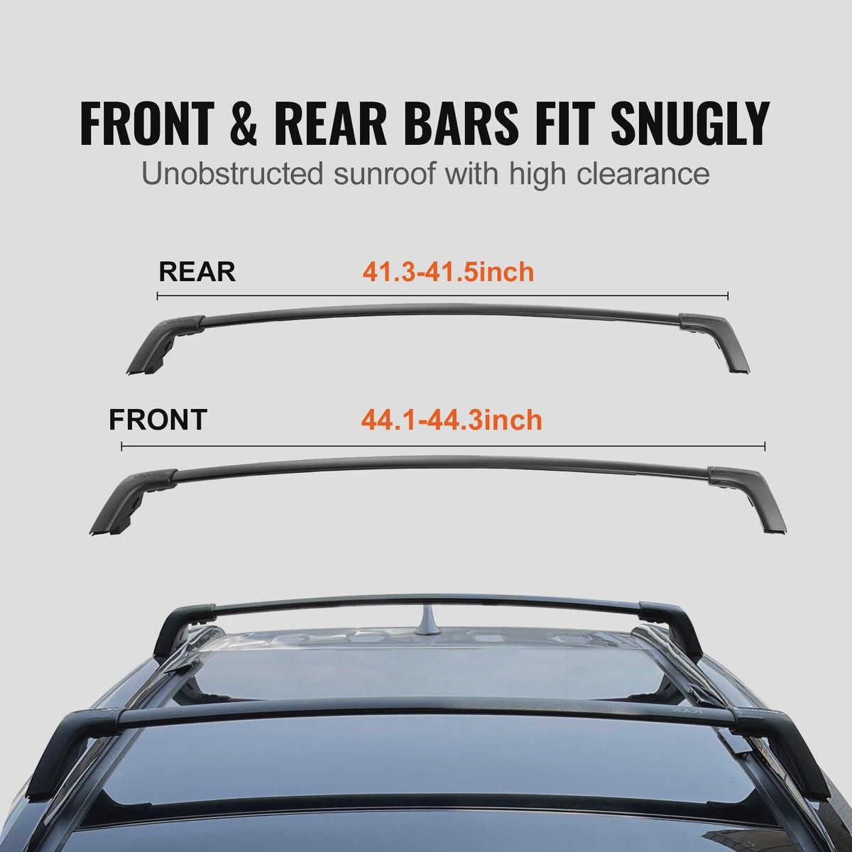 Aluminium Dakdragers voor Toyota RAV4 (2019-2023) - 72kg Capaciteit, Roestvrij & Vergrendelbaar