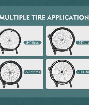Robuuste Fiets Parkeerstandaard - Opvouwbaar & Universeel voor Racefiets & MTB