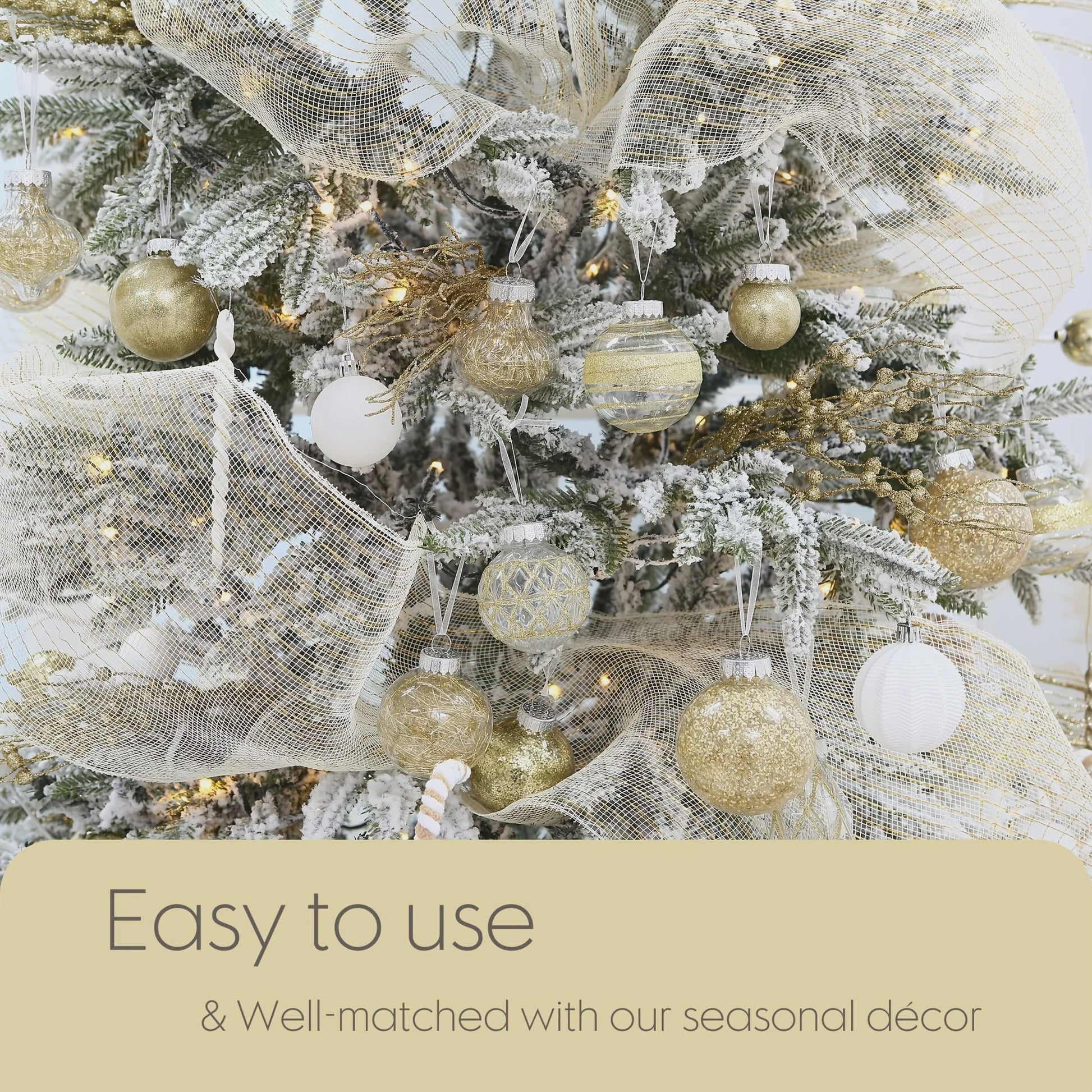 8x Glitter Bessen Takken - Kerstdecoratie & Feestaccessoires