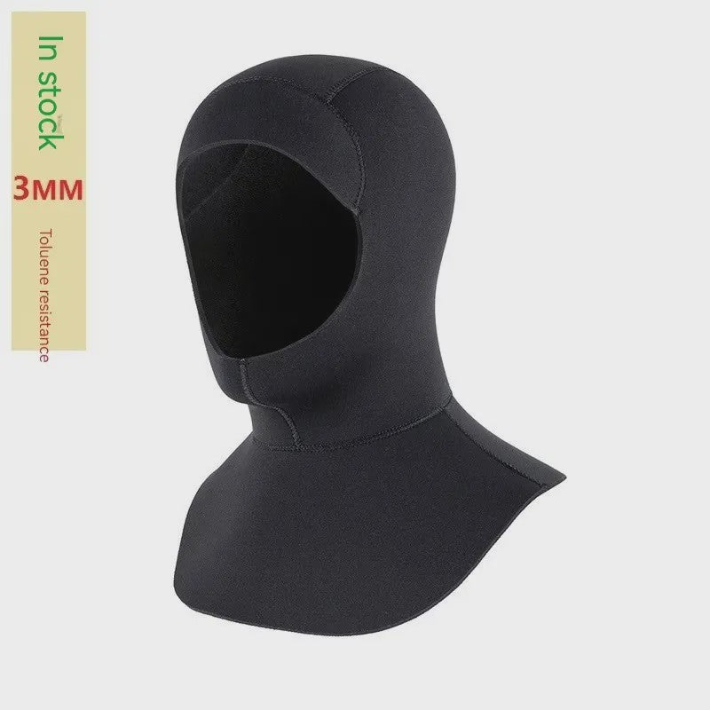 Neopreen Duikmuts 3mm/5mm - Warm & Flexibel voor Duiken, Snorkelen & Surfen