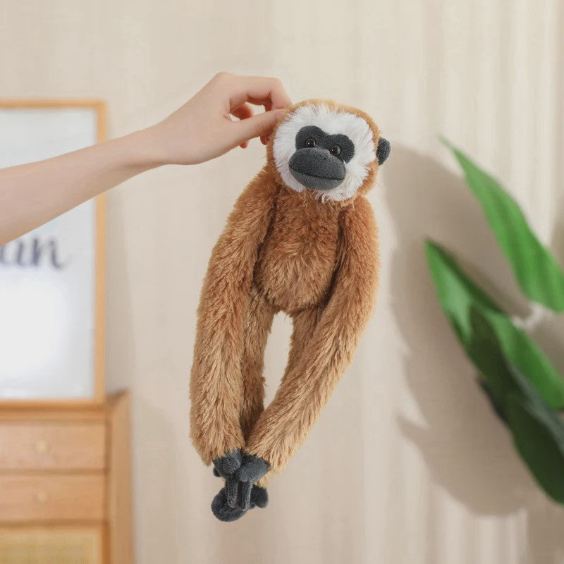 Lange Arm Aap, Luiaard, Orang-oetan & Lemur Pluche Speelgoed - Hangend Knuffel (50/70cm)