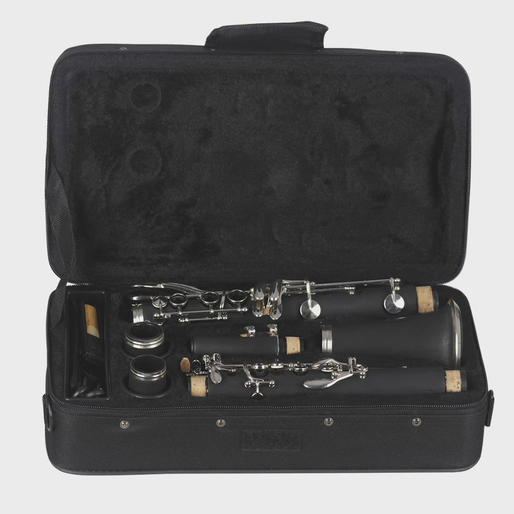 SLADE Bb Klarinet 17 Toetsen Bakeliet Hout - Professioneel Houtblaasinstrument met Koffer
