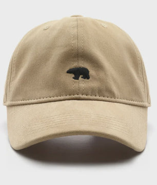 Unisex Katoenen Baseballpet met IJsbeer Embroidery - Zomer & Casual Stijl