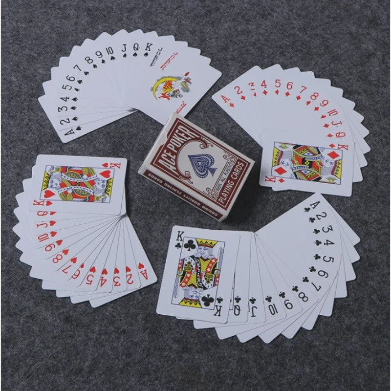 Speelkaarten Set Rood & Blauw - Standaard Poker Deck, Soepel en Duurzaam voor Feestjes en Spelletjes