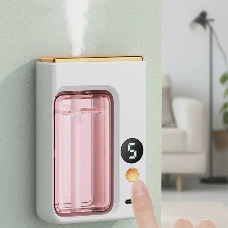 Automatische Auto Luchtverfrisser & Aromatherapie Diffuser met Display - Jasmijn Geur