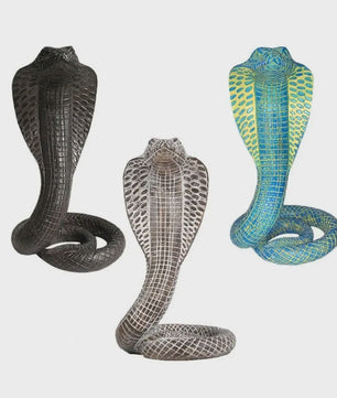 Levensechte Cobra Model Figuur - Hars Ornament voor Kinderen & Decoratie