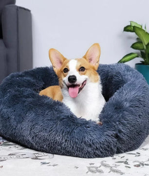 Fluffy Ondersteunend Hondenbed - Donut