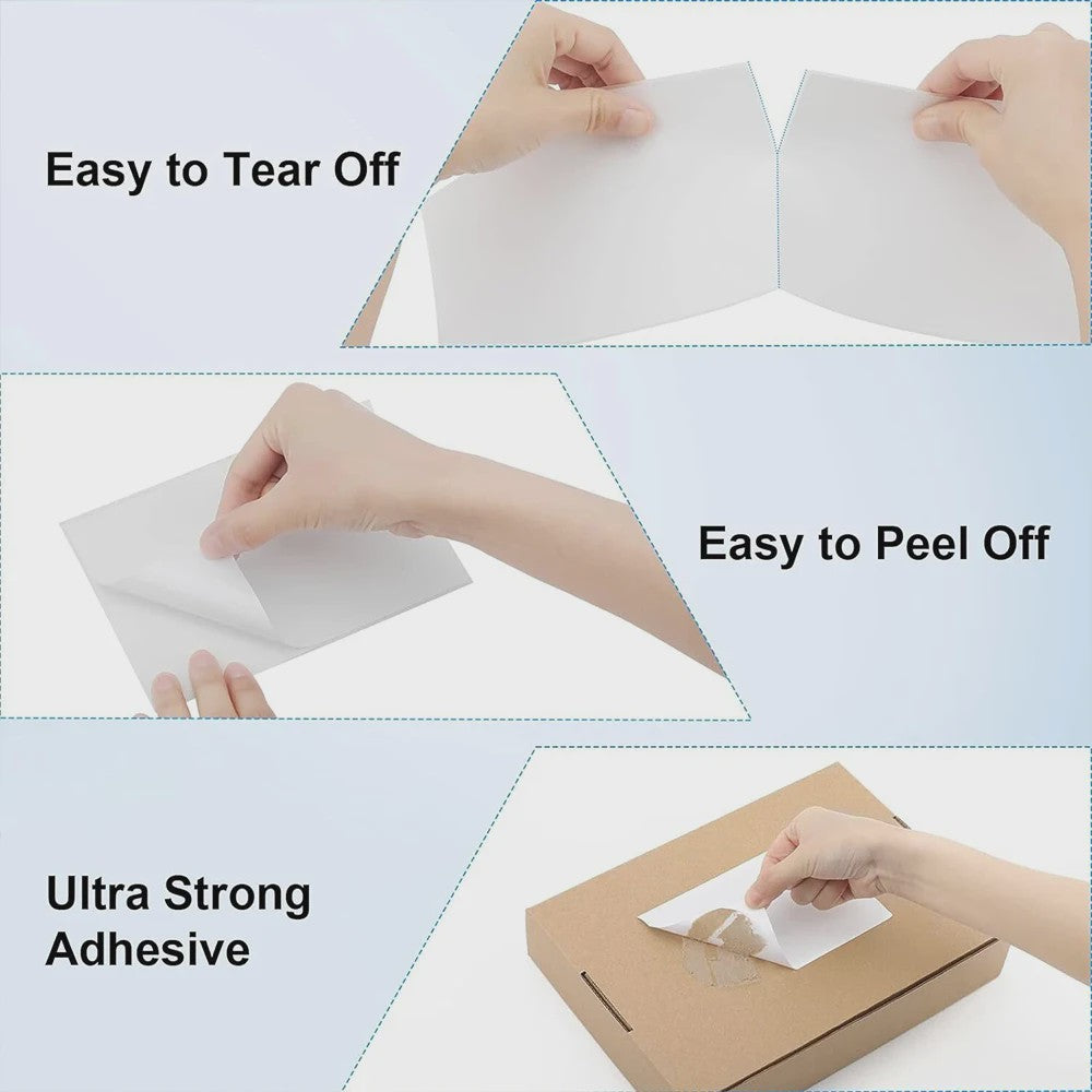 Verzendlabels 10x15cm (4"x6") - Zelfklevend Thermisch Papier voor Labelprinters