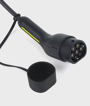 Draagbare 3-Fase EV Charger 11kW/22kW: Verstelbaar 6A-32A, 4/10/15m Kabel, DC Bescherming