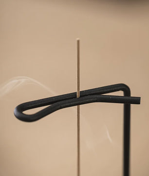 Stijlvolle Houten Wierookhouder met Anti-As Ontwerp