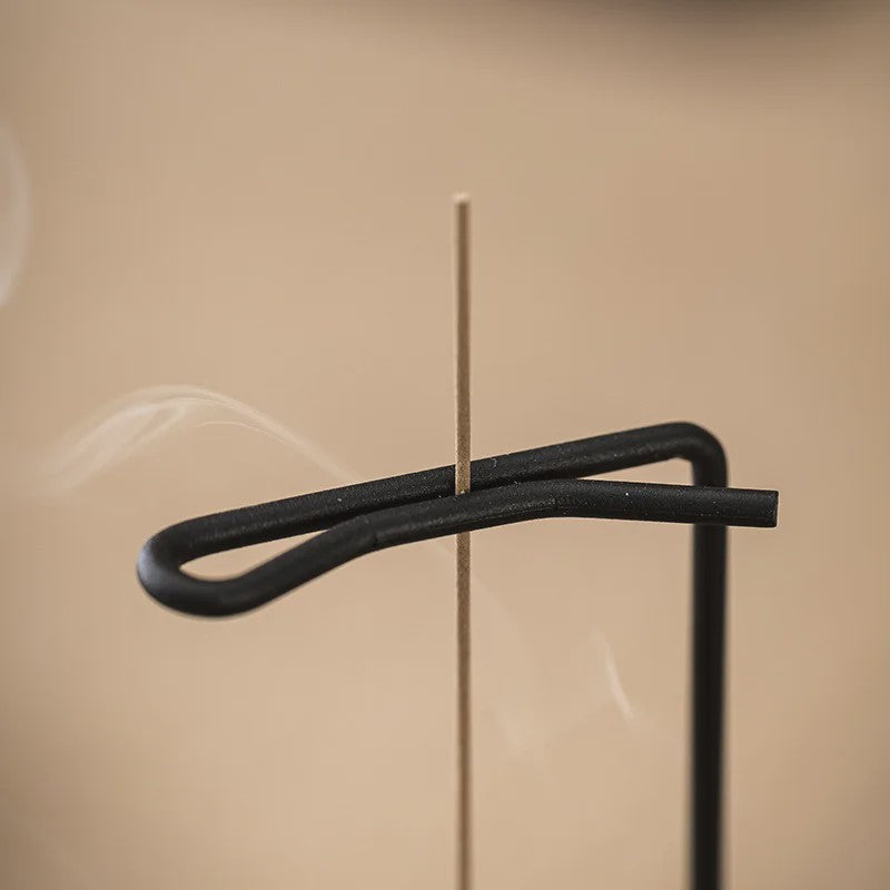 Stijlvolle Houten Wierookhouder met Anti-As Ontwerp