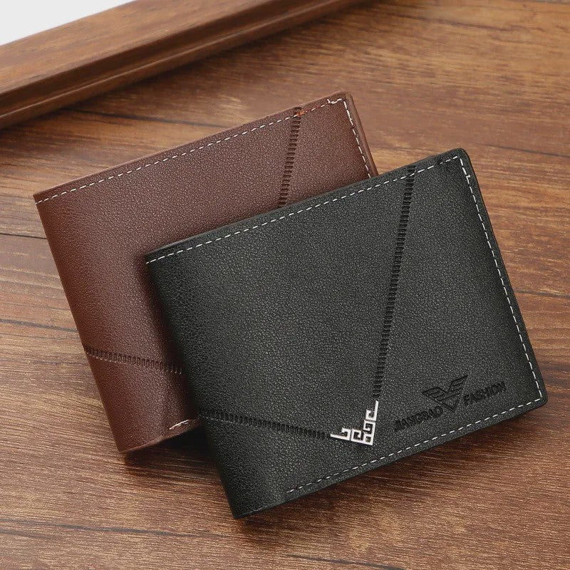 Slanke Heren Portemonnee: RFID-blokkerend, Minimalistisch Creditcardhouder & Geldclip